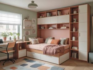 Design modulable : meubles transformables pour petits espaces contemporains et mode de vie nomade