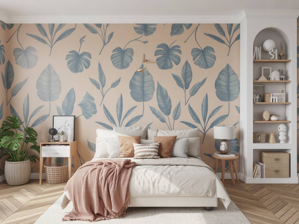 Créateurs de papier peint : motifs contemporains pour habiller un mur accent dans la maison
