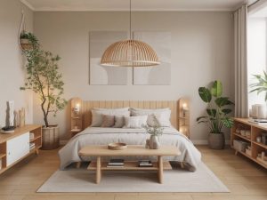 Inspiration japandi : comment créer une atmosphère zen et chaleureuse chez soi grâce aux matières naturelles