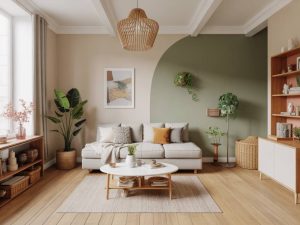 Tendances couleurs : les palettes naturelles qui envahissent nos salons et réchauffent la décoration intérieure
