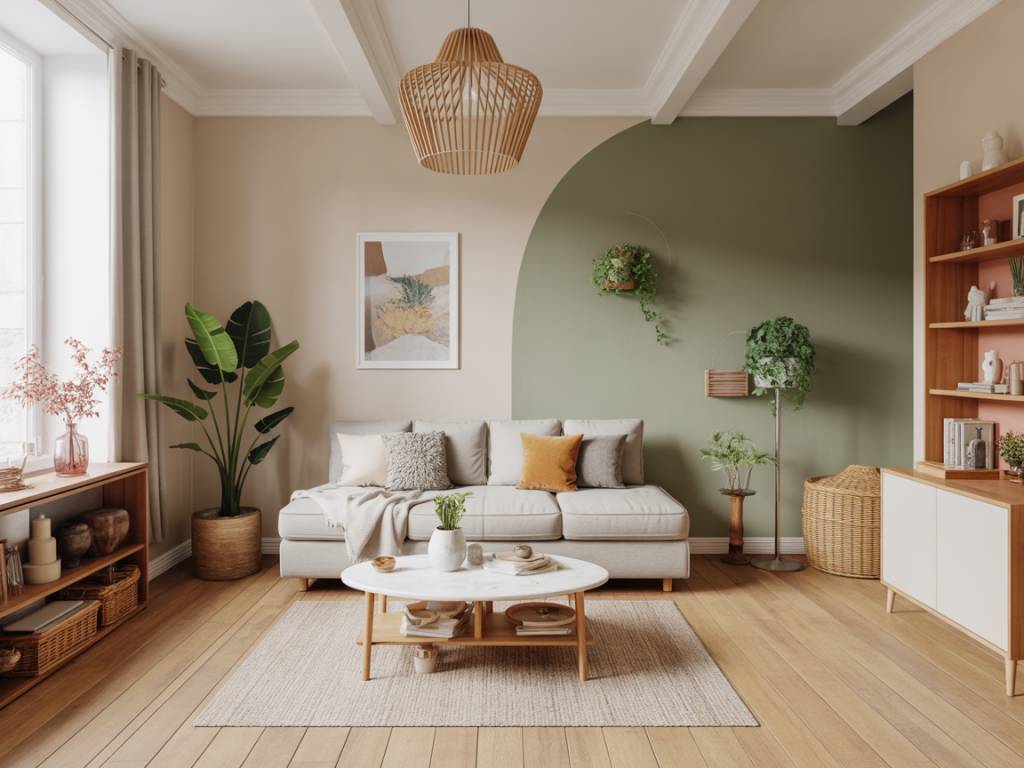 Tendances couleurs : les palettes naturelles qui envahissent nos salons et réchauffent la décoration intérieure
