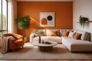 Tangerine couleur : comment l’adopter en décoration intérieure